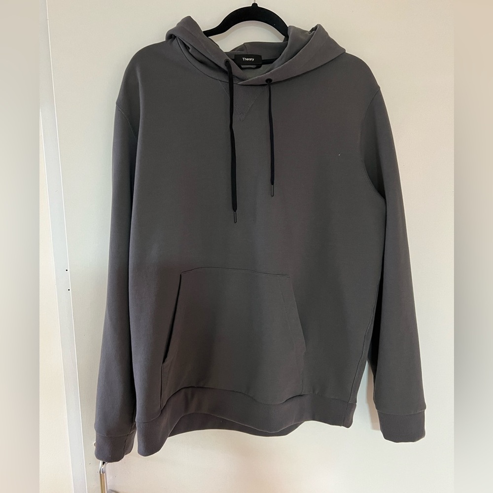 Theory Hoodie dark Grey